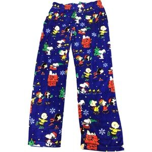 Women's Cartoon Character Pajama Pants - Blue